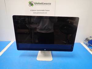 lot 10 image: Apple&nbspThunderbolt Display A1407  27 screen with 2560 x 1440 Resolution  Includes display and power cables 