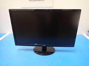 lot 15 image: Acer&nbspS241HL LCD Monitor  24 screen with 1920 x 1080 HD Resolution  Includes power cable 