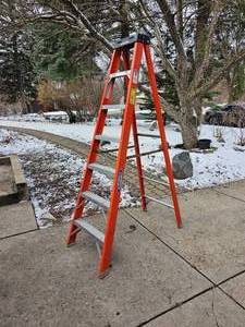 lot 97 image: Seven Foot Utility ladder