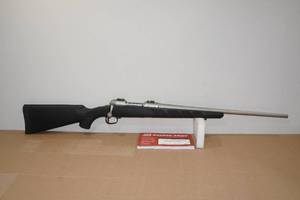 lot 1 image: Savage Model 16 .22-250 Rem Bolt-Action Rifle - StainlessBlack