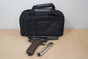 1941 German Military Mauser P.08 Luger 9mm Semi-Auto Pistol