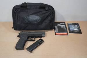 Sig Sauer P226 MK-25 9mm Semi-Auto Navy SEAL Pistol - 2 Magazines