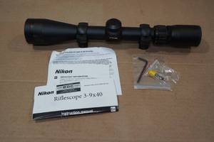 lot 70 image: Nikon BDC 3-9 x 40mm Rifle Scope
