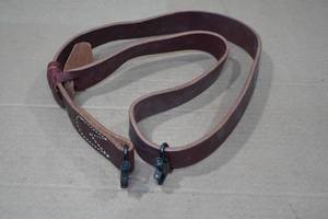 lot 93 image: Montana Leather Gun Sling - Brown