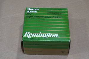 lot 126 image: 25 Remington Golden Saber .45 Auto 230 Gr Brass Jacketed HP Ammo