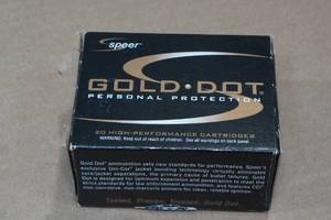lot 127 image: 20 Speer Gold Dot .45 Auto 230 Gr GD HP Ammo