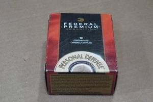 lot 138 image: 20 Federal Personal Defense .45 Auto 230 Gr Hydra-Shok JHP Ammo