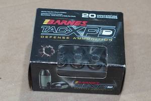 lot 155 image: 20 Barnes Defense .40 S&W 140 Gr TAC-XPD Ammo