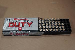 lot 163 image: 38 Hornady Critical Duty .40 S&W 175 Gr FlexLock Ammo
