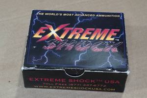 lot 173 image: 20 Extreme Shock 9mm 115 Gr EPR Ammo