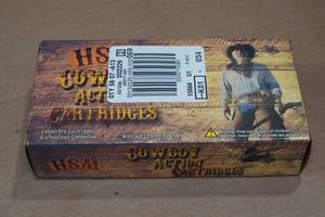 lot 208 image: 20 HSM 45-70 Govt 405 Gr RN FP Lead Cowboy Ammo