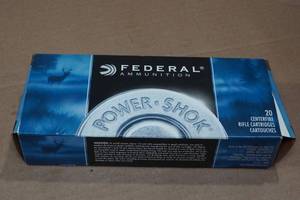 lot 211 image: 20 Federal Power-Shok .45-70 Govt 300 Gr SP Ammo
