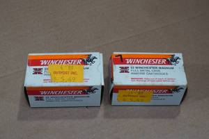 lot 226 image: 57 Winchester Super-X .22 Win Mag FMC Ammo