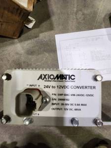 Axiomatic 24V to 12V DC Converter