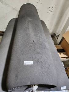 lot 35 image: Large roll of  Industrial rubber flooring cushion