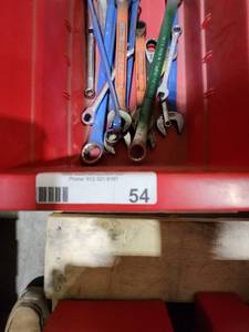 lot 54 image: Collection of Craftsman Assorted Wrenches