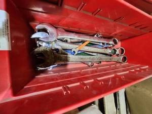 lot 57 image: Set of Assorted Open-End and Box-End Wrenches