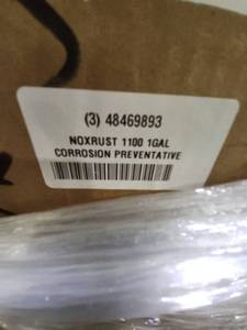 lot 60 image: Case of 3 of Daubert Cromwell NOX-RUST 1100 Corrosion Preventative - 1 Gallon Bottles