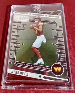 lot 11 image: 2024 Absolute Jayden Daniels Rookie Card