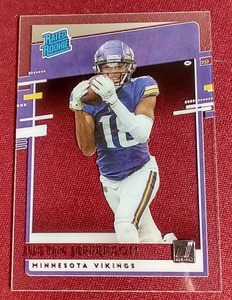 lot 38 image: 2020 Clearly Donruss Justin Jefferson Rated Rookie Card
