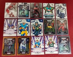 lot 66 image: (15) Football Rookie Cards - Some Nice NamesParallels