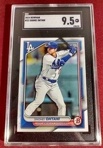 lot 99 image: 2024 Bowman Shohei Ohtani Card - SGC 9.5