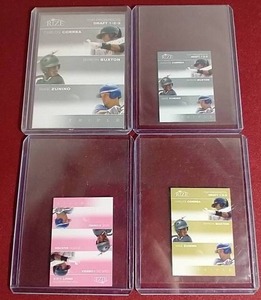 lot 106 image: (4) 2012 Leaf Byron BuxtonCarlos Correa Prospect Cards