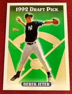 lot 138 image: 1993 Topps Derek Jeter Rookie Card