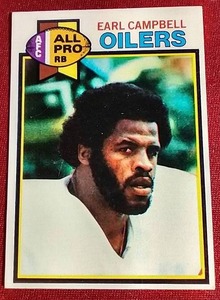 lot 157 image: 1979 Topps Earl Campbell Rookie Card