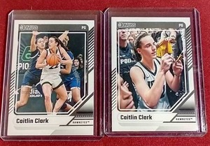 lot 162 image: (2) 2024 Donruss Caitlin Clark Rookie Cards