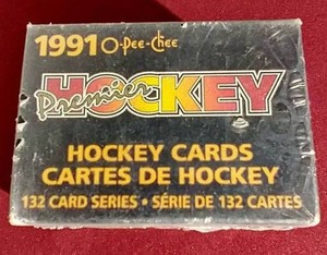 lot 166 image: 1991 O-Pee-Chee Premier Hockey Set - Factory Sealed
