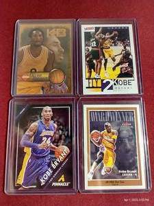 lot 172 image: (4) Kobe Bryant Cards
