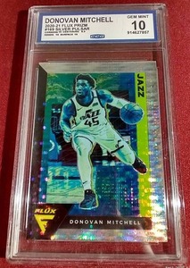 lot 177 image: 2020-21 Flux Silver Pulsar Donovan Mitchell - CCG 10