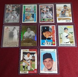lot 180 image: (10) Harmon Killebrew Insert Cards