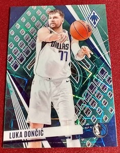 lot 192 image: 2023-24 Phoenix Luka Doncic Teal Lazer