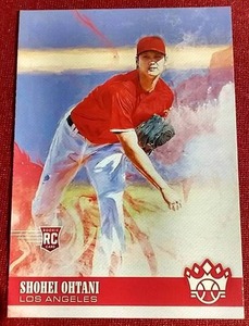 lot 214 image: 2018 Diamond Kings Shohei Ohtani Rookie Card