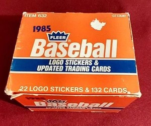 lot 215 image: 1985 Fleer Update Baseball Card Set