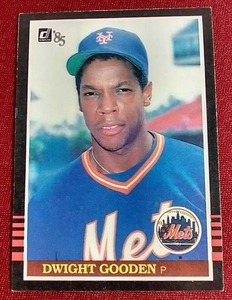 lot 223 image: 1985 Donruss Dwight Gooden Rookie Card