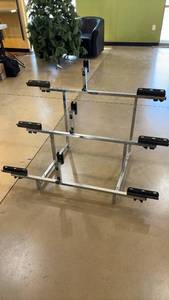 lot 18 image: Three Tier Bike Display Rack for Road Bikes