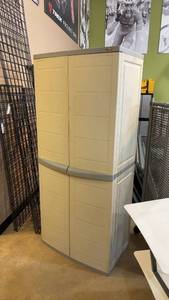 lot 56 image: WorkForce Storage Cabinet with Adjustable Shelves