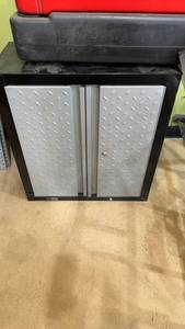 lot 67 image: Used Lockable Metal Storage Cabinet Without Shelves