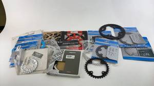 lot 159 image: Assorted Bicycle Chainring Set by Shimano, TruVativ, FSA
