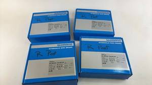 lot 177 image: Set of 4 Shimano Hydraulic Disc Brake Sets BL-M6100BR-M6100