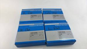 lot 178 image: Set of 4 Shimano Hydraulic Disc Brakes BL-MT200  BR-UR300