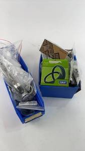 lot 187 image: Collection of Mountain Bike Suspension Fork Parts