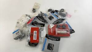 lot 244 image: Collection of Assorted Bicycle Derailleur Pulleys and Accessories