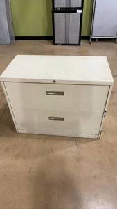 lot 310 image: Used Two-Drawer Lateral File Cabinet