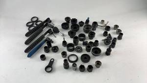 lot 841 image: Assorted Bicycle Bottom Bracket and Freewheel Tool Set