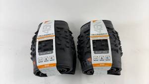lot 336 image: Pair of 45NRTH Dillinger 4 26 x 4.0 Studded Fat Bike Tires