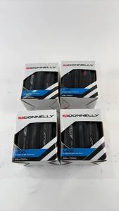 lot 344 image: Set of 4 Donnelly LCG Tubeless Ready Tires 35x700c